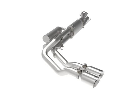 aFe Rebel Series 3in 409 SS Cat-Back Exhaust w/ Polish Tips 17-20 Ford F-250 V8 6.2L Precision R