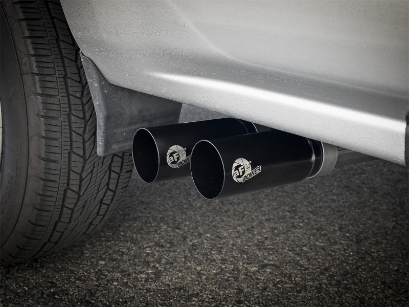 aFe Rebel Series 3in to 2.5in 409 SS Cat-Back Exhaust w/ Black Tips 09-18 GM Silverado/Sierra 5.4L Precision R