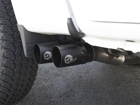 aFe Rebel Series DPF-Back 3in Side Exit SS Exhaust w/ IC Black Tip 2016 GM Colorado/Canyon 2.8L (td) Precision R