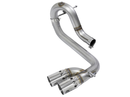 aFe Rebel Series DPF-Back 3in Side Exit SS Exhaust w/ IC Polished Tips 2016 GM Colorado/Canyon 2.8L Precision R