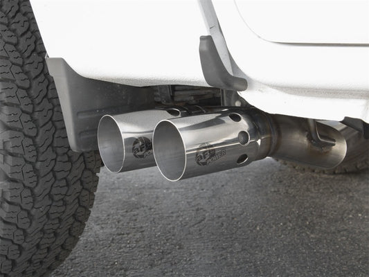 aFe Rebel Series DPF-Back 3in Side Exit SS Exhaust w/ IC Polished Tips 2016 GM Colorado/Canyon 2.8L Precision R