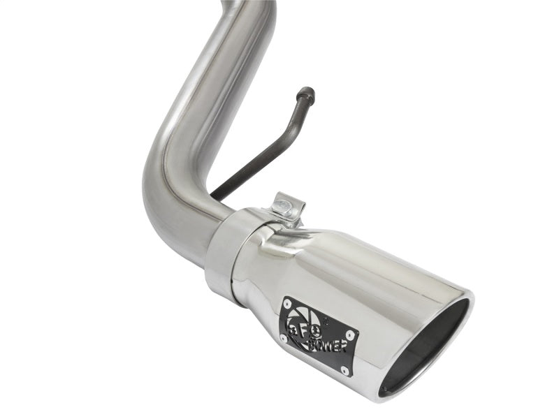 aFe Scorpion 2-1/2in Alum Steel Cat-Back Exhaust w/ Polished Tips 07-17 Toyota FJ Cruiser V6 4.0L Precision R