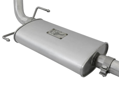 aFe Scorpion 2-1/2in Alum Steel Cat-Back Exhaust w/ Polished Tips 07-17 Toyota FJ Cruiser V6 4.0L Precision R