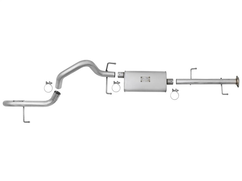 aFe Scorpion 2-1/2in Aluminized Steel Cat-Back Exhaust 07-17 Toyota FJ Cruiser V6 4.0L Precision R