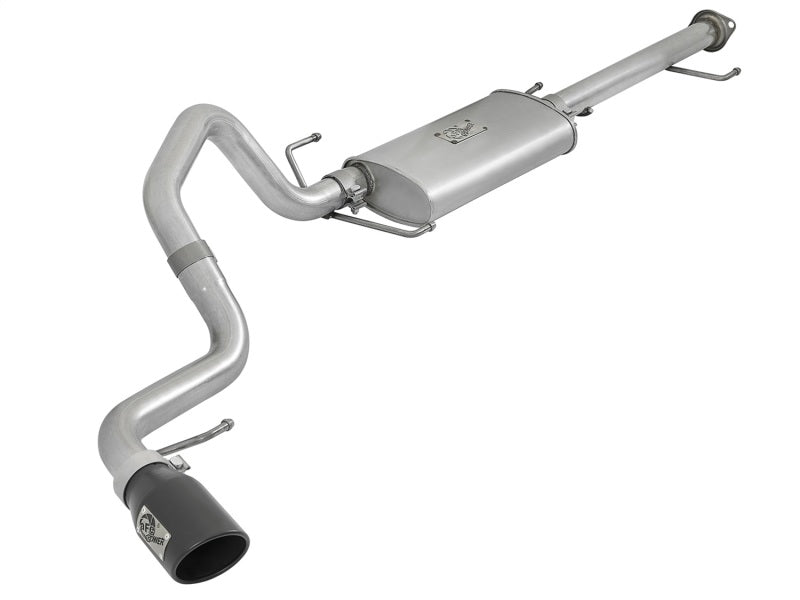 aFe Scorpion 2-1/2in Aluminized Steel Cat-Back Exhaust w/ Black Tips 07-17 Toyota FJ Cruiser V6 4.0L Precision R