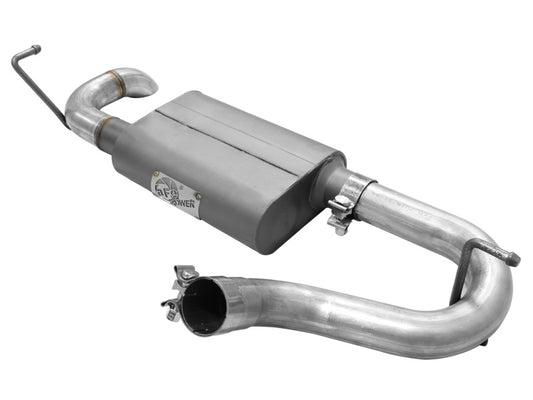 aFe Scorpion Exhaust System Axle Back Aluminized Hi-Tuck 07-17 Jeep Wrangler JK V6 3.6/3.8L Precision R