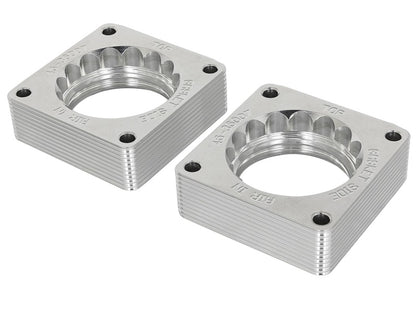 aFe Silver Bullet Throttle Body Spacer 09-18 Nissan 370Z V6-3.7L (VQ37VHR) Precision R