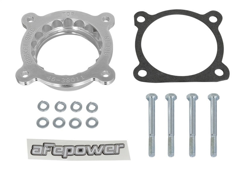 aFe Silver Bullet Throttle Body Spacer 10-18 Toyota FJ Cruiser V6 4.0L Precision R