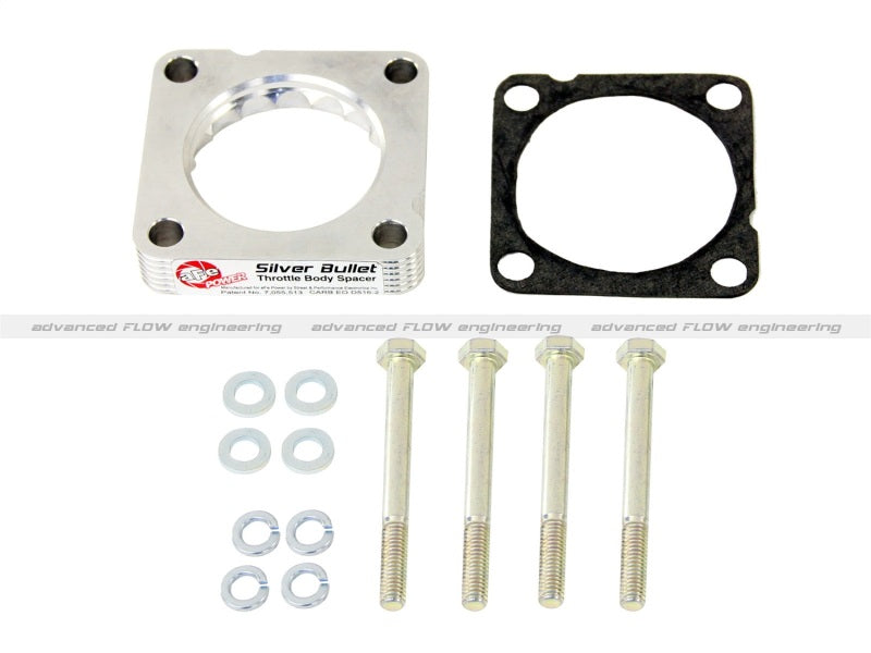 aFe Silver Bullet Throttle Body Spacer 12 Honda Civic Si / 08-12 Honda Accord / 09-12 Acura TSX Precision R