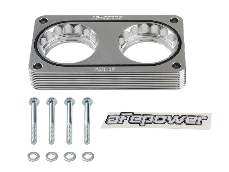 aFe Silver Bullet Throttle Body Spacer Kit Ford Trucks 05-10 V10-6.8L Precision R