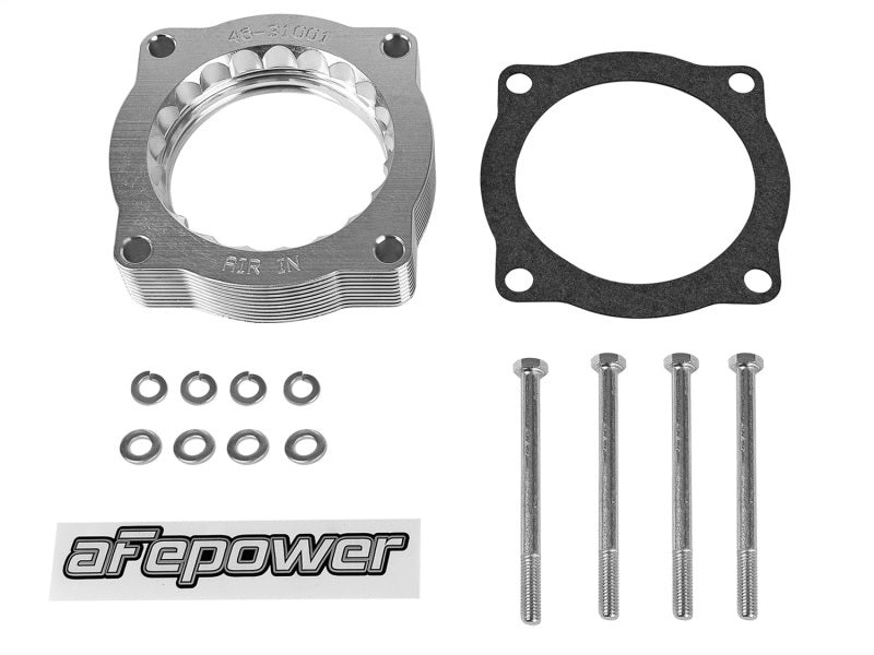 aFe Silver Bullet Throttle Body Spacer N62 Only BMW (E53) 04-09 5series (E60) 04-09 6series (E63/64) Precision R