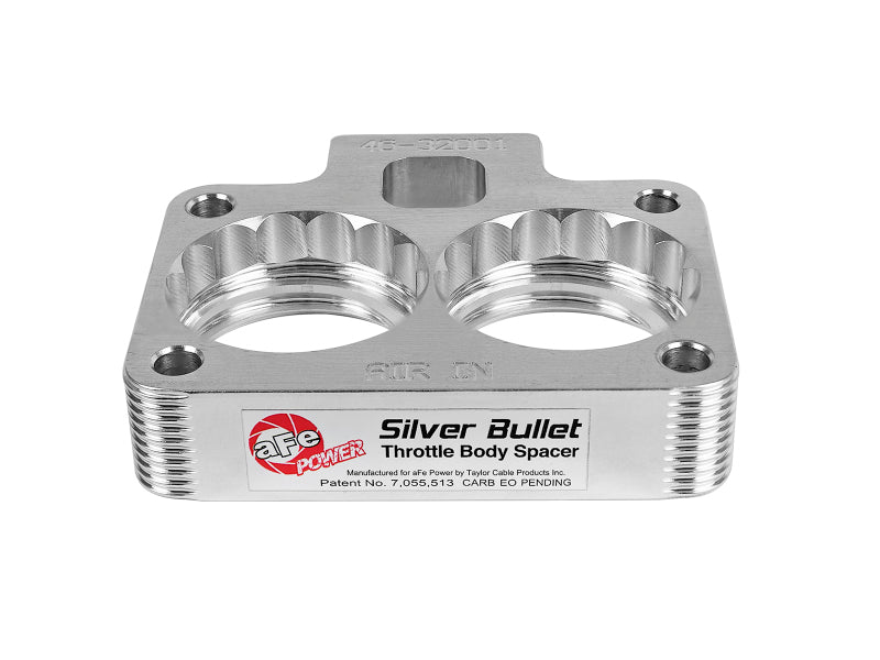 aFe Silver Bullet Throttle Body Spacers TBS Dodge Trucks 94-01 V8-5.2/5.9L Precision R