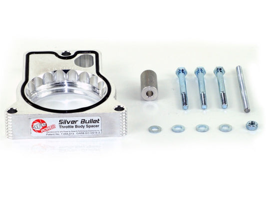 aFe Silver Bullet Throttle Body Spacers TBS GM C/K 1500/2500/3500 96-00 V8-5.0L 5.7L Precision R