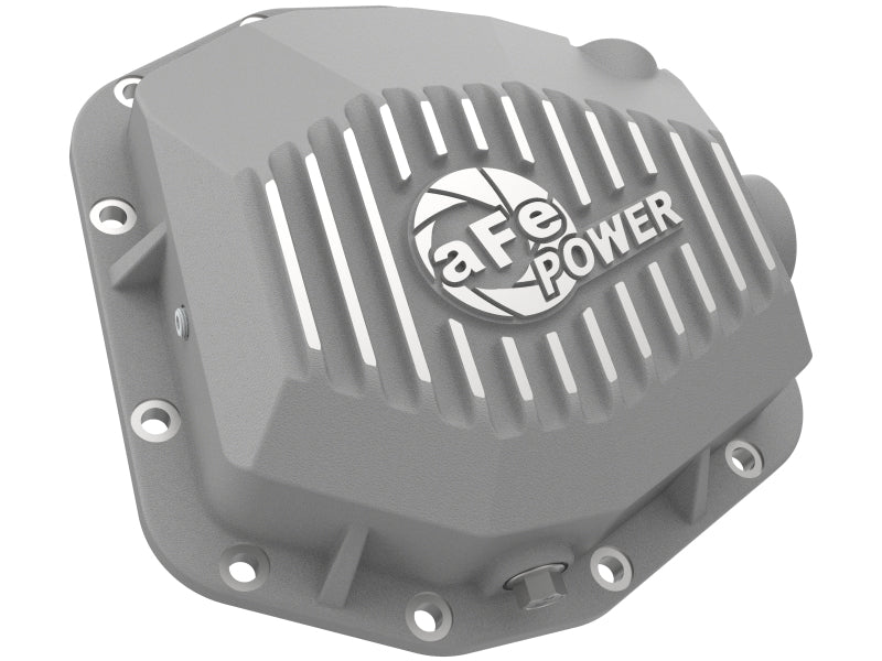 aFe Street Series Rear Differential Cover Raw w/Machined Fins 20+ Jeep Gladiator JT (Dana M220) Precision R