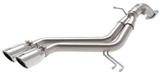 aFe Takeda 13-17 Hyundai Veloster L4-1.6L 2-1/2in 304 SS Axle-Back Exhaust w/ Polished Tips Precision R