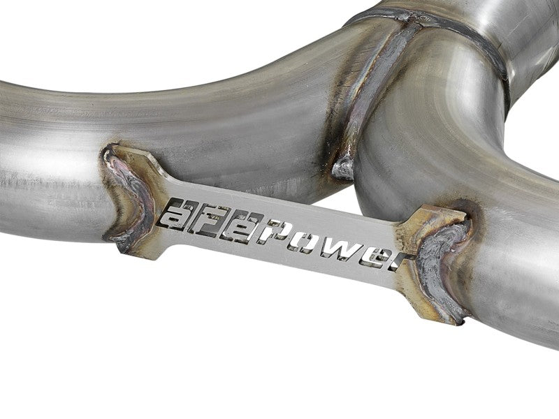 aFe Takeda 2-1/2in 304 SS Axle-Back Exhaust w/ Black Tip 14-18 Mazda 3 L4 2.0L/2.5L Precision R