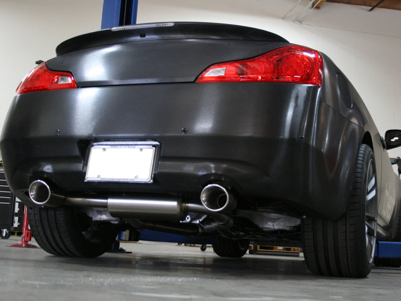 aFe Takeda 2-1/2in 304SS Cat-Back Exhaust Infiniti G37 08-13/Q60 14-15 V6-3.7 w/ Polished Tips Precision R