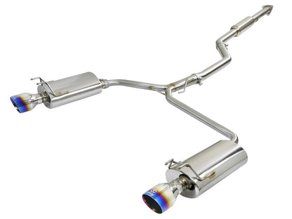 aFe Takeda 2.5-1.75in 304 SS Cat-Back Exhaust System 13-17 Honda Accord LX / EX / EX-L L4-2.4L Precision R