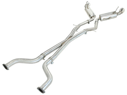 aFe Takeda 2.5inch SS Exhaust Cat-Back 09-13 Nissan 370Z V6 3.7L Polished Tips Precision R