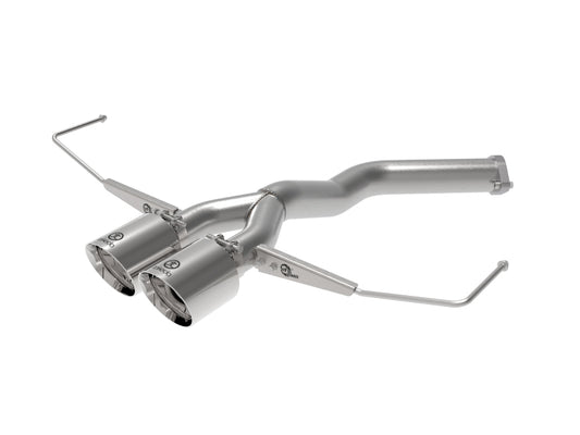 aFe Takeda 3in-2.5in 304 SS Axle-Back Exhaust w/Polished Tip 19-20 Hyundai Veloster I4-1.6L(t) Precision R