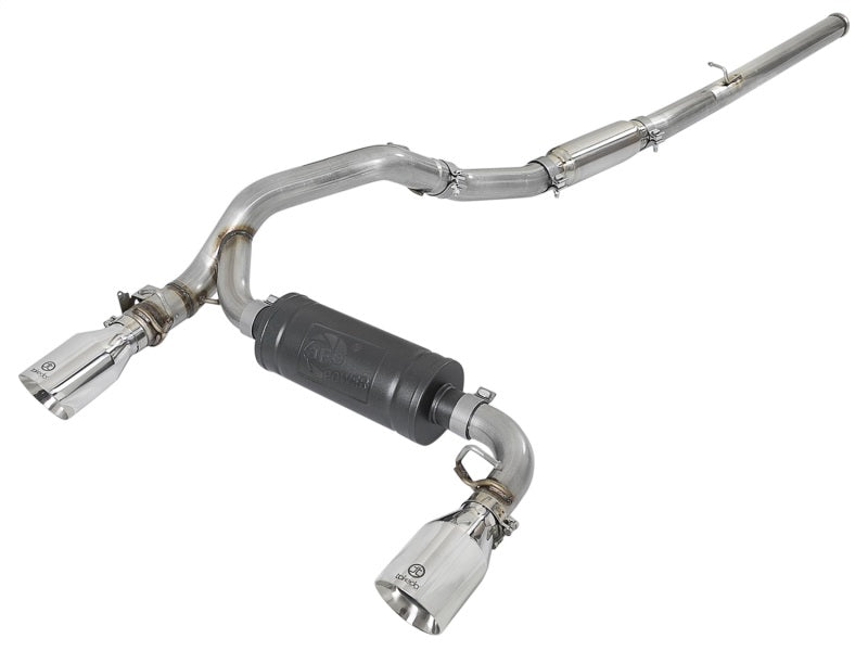 aFe Takeda 3in 304 SS Cat-Back Exhaust w/ Polished Tip 16-18 Ford Focus RS 2.3L (t) Precision R