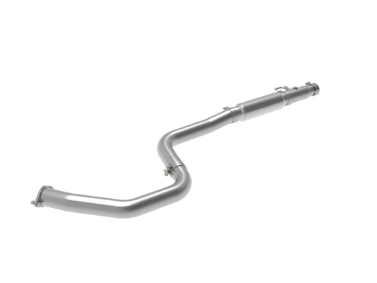 aFe Takeda 3in 304 SS Mid-Pipe Exhaust 19-20 Hyundai Veloster I4-1.6L(t) Precision R