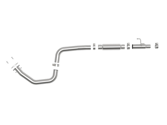 aFe Takeda 3in 304 SS Mid-Pipe Exhaust 19-20 Hyundai Veloster I4-1.6L(t) Precision R