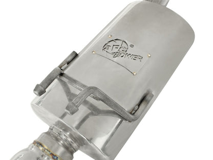 aFe Takeda Exhaust 2.5in Dia 304SS Axle-Back w/Polished Tip 06-11 Honda Civic EX Sedan L4 1.8L Precision R