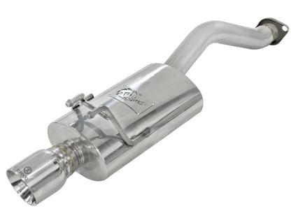 aFe Takeda Exhaust 2.5in Dia 304SS Axle-Back w/Polished Tip 06-11 Honda Civic EX Sedan L4 1.8L Precision R