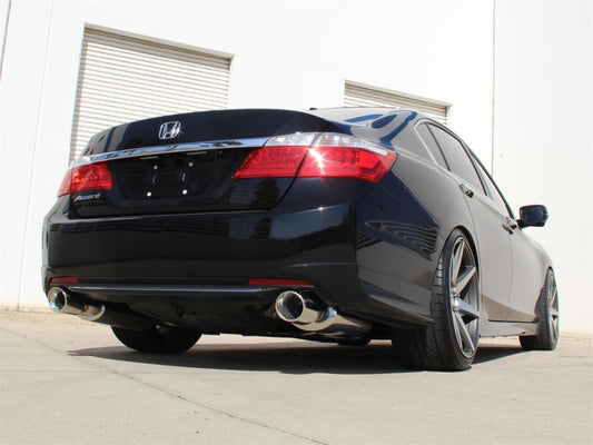 aFe Takeda Exhaust 304SS Dual Cat-Back w/ Polished Tips 13-17 Honda Accord LX/EX/EX-L Sedan L4 2.4L Precision R