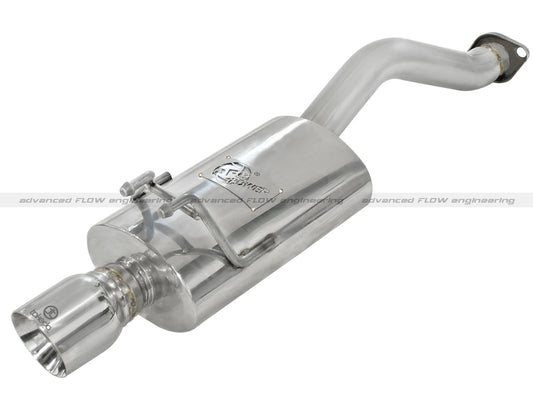 aFe Takeda Exhaust Axle-Back 06-11 Honda Civic Si L4 2.0L 2.5in 304 Stainless Steel Precision R