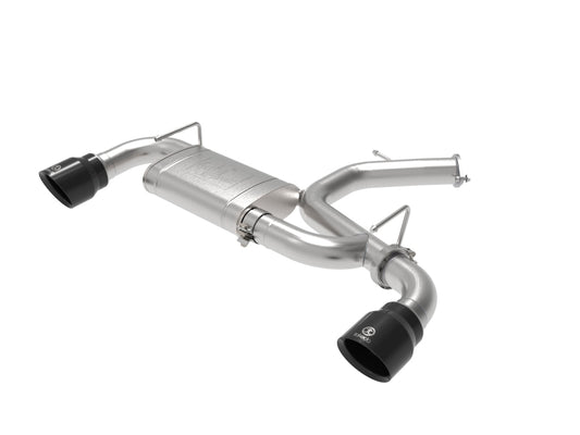 aFe Takeda Exhaust Axle-Back 19-20 Hyundai Veloster N 304SS Black Dual Tips Exhaust Precision R