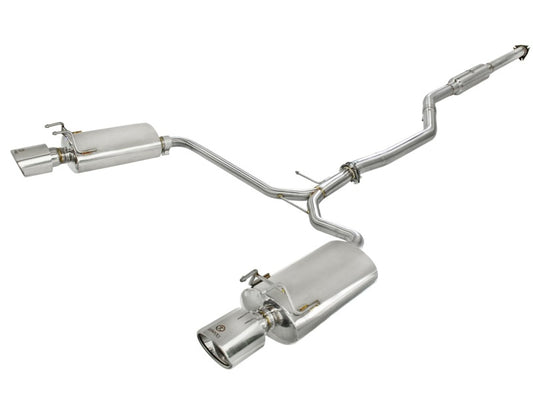 aFe Takeda Exhaust Cat-Back 13-14 Honda Accord Coupe EX-L V6 3.5L 304SS Precision R