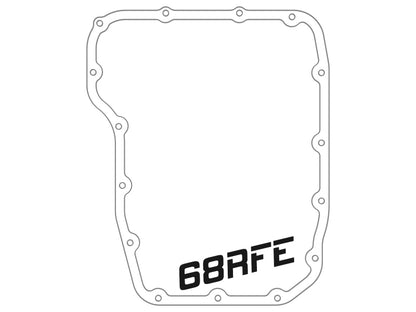 aFe Transmission Pan (Black w/ Machined Fins) 13-19 Dodge Diesel Trucks L6-6.7L (td) Precision R