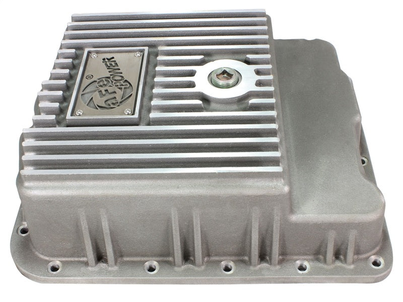 aFe Transmission Pan (Raw Finish) GM Trucks 99-16 (4L60-E/4L60E/4L65E/4L70E/4L75E) Precision R