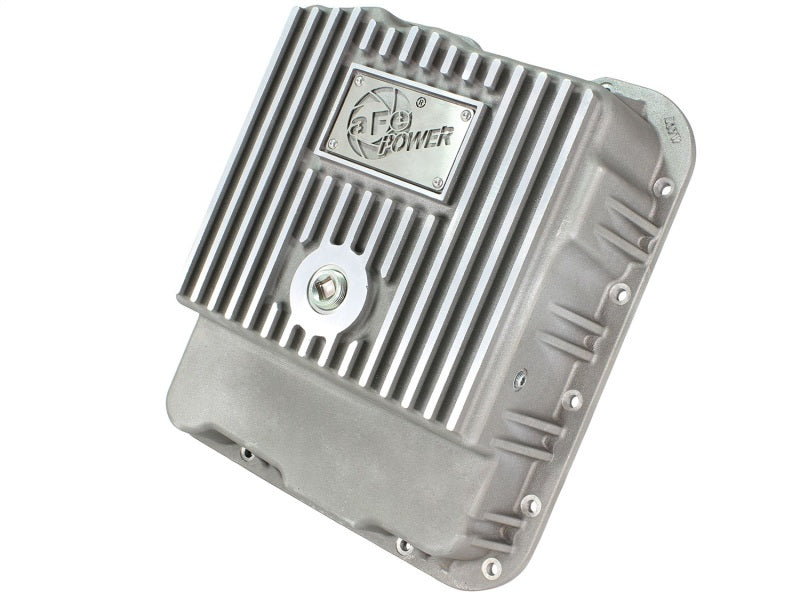 aFe Transmission Pan (Raw Finish) GM Trucks 99-16 (4L60-E/4L60E/4L65E/4L70E/4L75E) Precision R