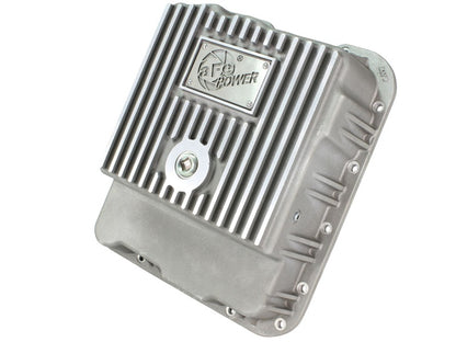 aFe Transmission Pan (Raw Finish) GM Trucks 99-16 (4L60-E/4L60E/4L65E/4L70E/4L75E) Precision R