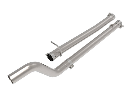 aFe Vulcan Series 3in 304 Stainless Steel Muffler Delete Pipe 2021 Ram 1500 TRX V8-6.2L (sc) Precision R