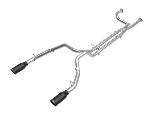 aFe Vulcan Series 3in 304SS Cat-Back Exhaust 21+ Ram 1500 TRX V8-6.2L w/ Black Tips Precision R