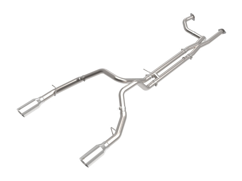 aFe Vulcan Series 3in 304SS Cat-Back Exhaust 21+ Ram 1500 TRX V8-6.2L w/ PolishedTips Precision R