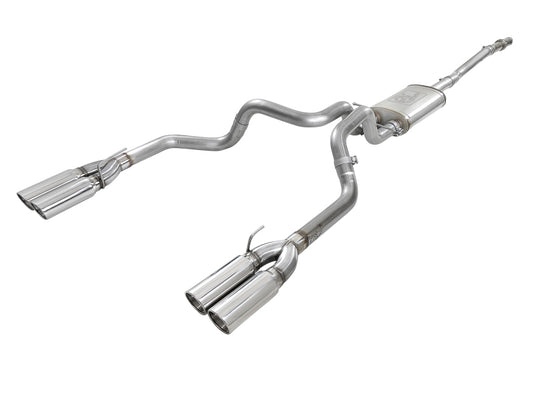 aFe Vulcan Series 3in 304SS Exhaust Cat-Back Exh w/ Pol Tips 2019 GM Silverado / Sierra 1500 V8-5.3L Precision R