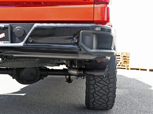 aFe Vulcan Series 3in 304SS Exhaust Cat-Back w/Blk Tip 2019 GM Silverado/Sierra 1500 L4-2.7L (t) Precision R