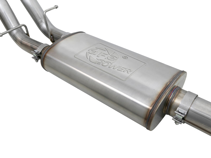 aFe Vulcan Series 4-3in 304SS Exhaust Cat-Back w/ Pol Tips 2019 GM Silverado/Sierra 1500 V8-6.2L Precision R