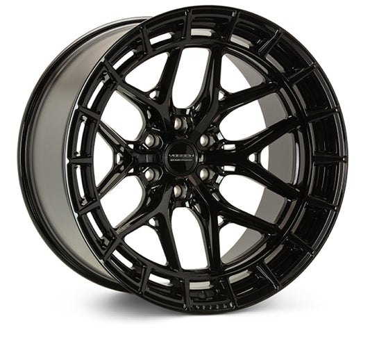 Vossen HFX-1 22x10.5 / 5x127 / ET27 / Deep / 71.5 CB - Gloss Black Wheel