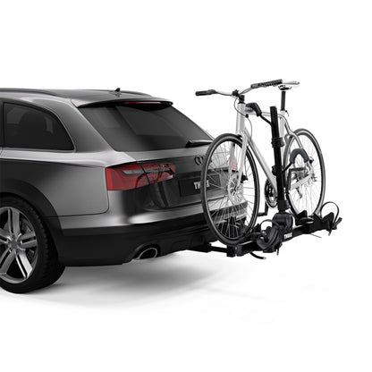 Thule DoubleTrack Pro XT 2 Platform Hitch Mount Bike Rack (1.25/2in. Hitch Recv./Fits 2 Bikes) - Blk