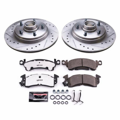 Power Stop 85-89 Buick Electra Front Z26 Street Warrior Brake Kit