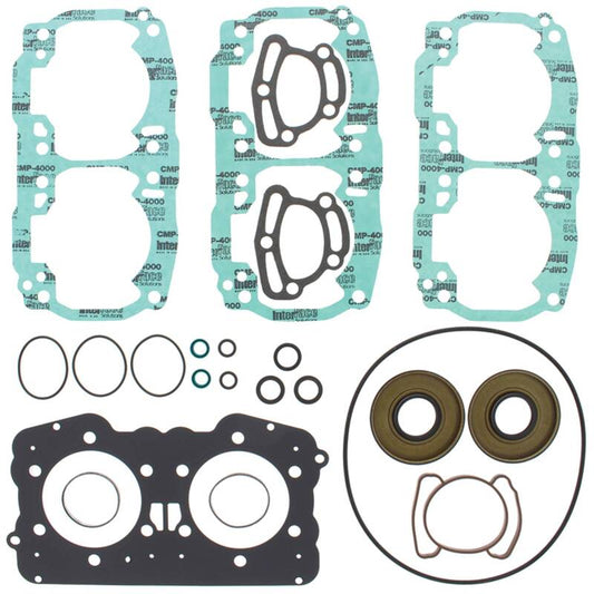 Vertex Pistons Complete Gasket Kt W/Oil Seals