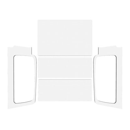 DEI 04-06 Jeep Wrangler LJ Unliminted Headliner Complete Kit - White