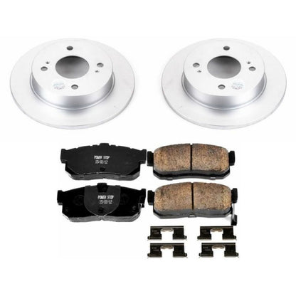 Power Stop 91-96 Infiniti G20 Rear Z17 Evolution Geomet Coated Brake Kit