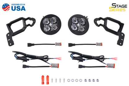 Diode Dynamics SS3 Sport Type MS Kit ABL - White SAE Fog